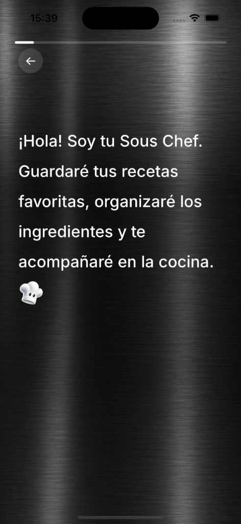 Sous App Screenshot 1